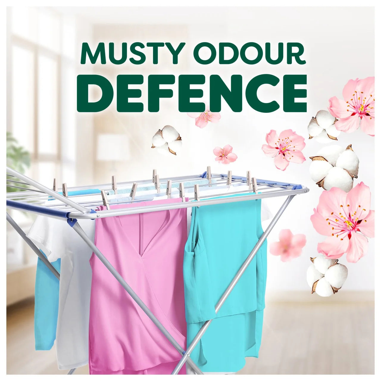 Fairy Outdoorable Fabric Conditioner Cherry Blossom & Nordic Cotton 86 Wash 1204ml