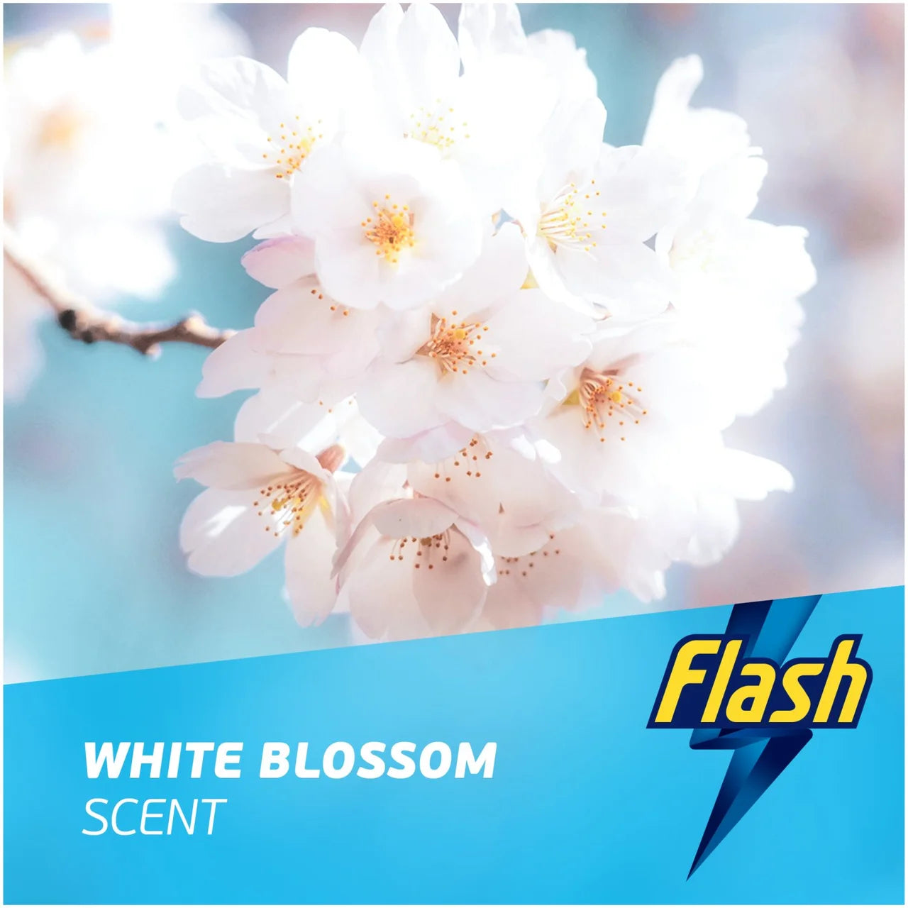 Flash Spray.Wipe.Done. Bathroom Antibac Cleaning Spray White Blossom 800ML
