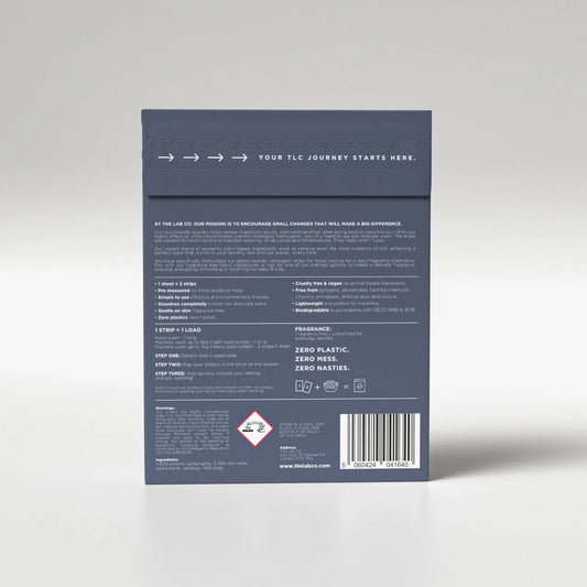 The Lab Co. Laundry Detergent Sheets Non Bio Relaxing Scent 64 Loads