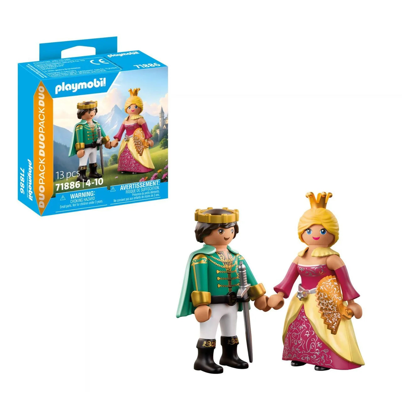 Playmobil 71886 Prince and Princess Duo Pack