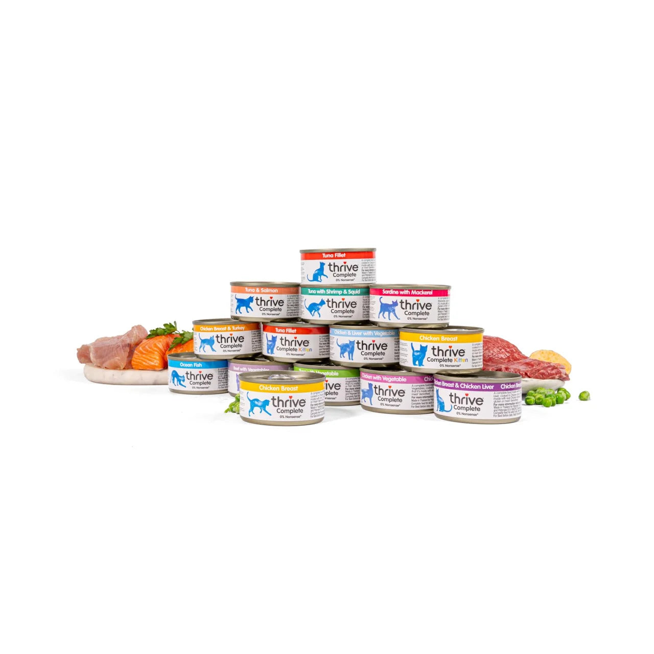 Thrive Complete Cat Food Tuna Fillet 6 x 75g