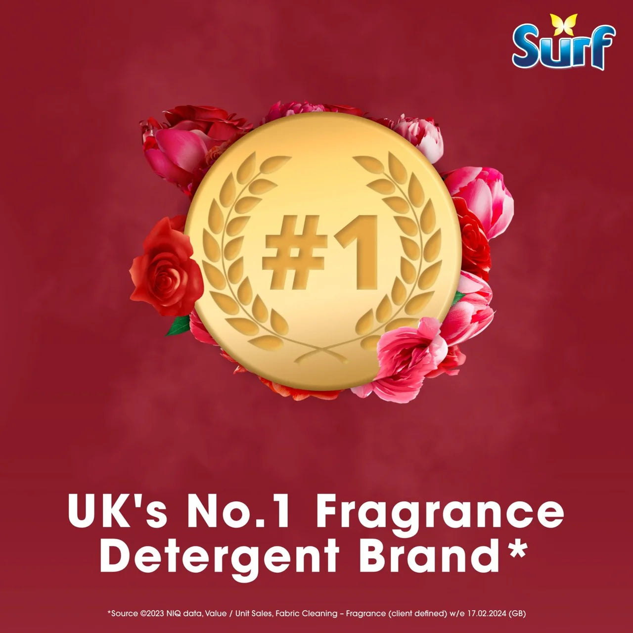 Surf Peony & Rose Liquid Laundry Washing Detergent 24 Washes 648ml