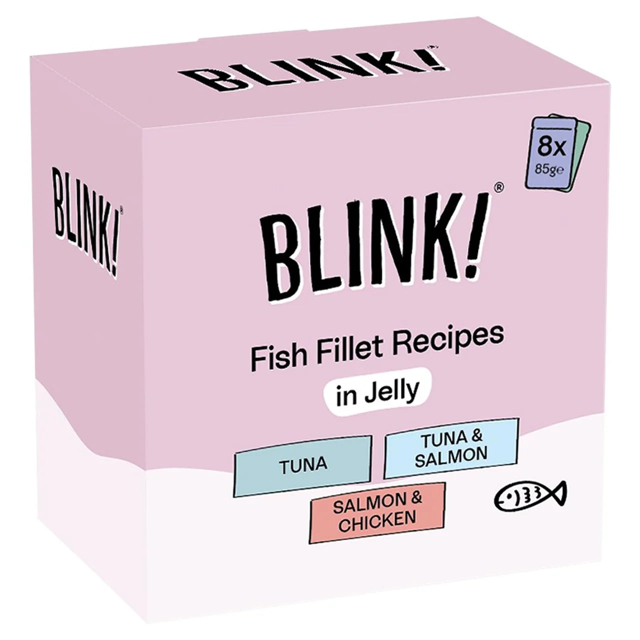 Blink Fish Selection Multipack Wet Cat Food 8 x 85g