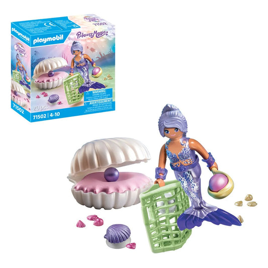 Playmobil 71502 Princess Magic, Mermaid with Pearl Seashell
