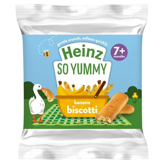Heinz Banana Biscotti Baby Snack 7+ Months 60g