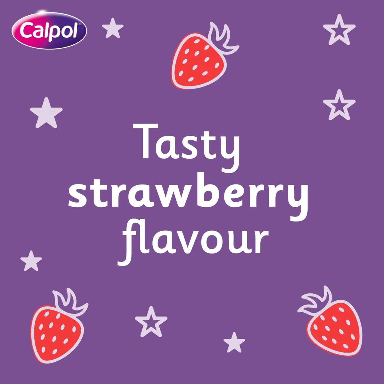Calpol Infant Oral Suspension Strawberry 2+ Months 100ml
