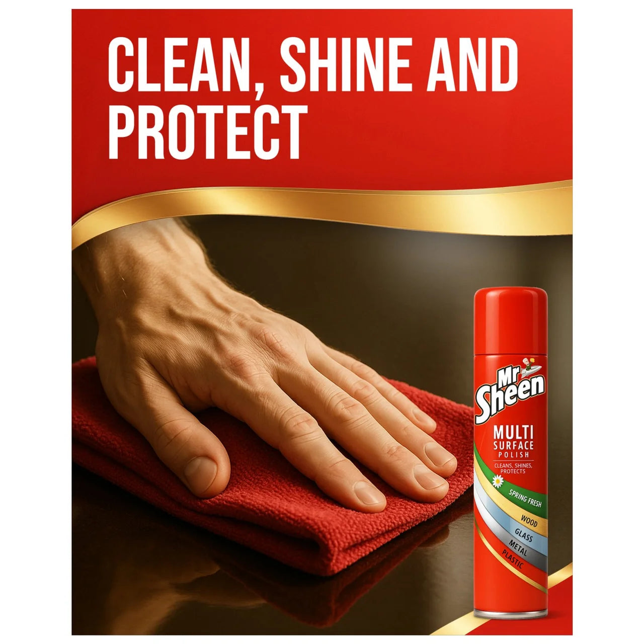 Mr Sheen Multi Surface Polish Original 250ml