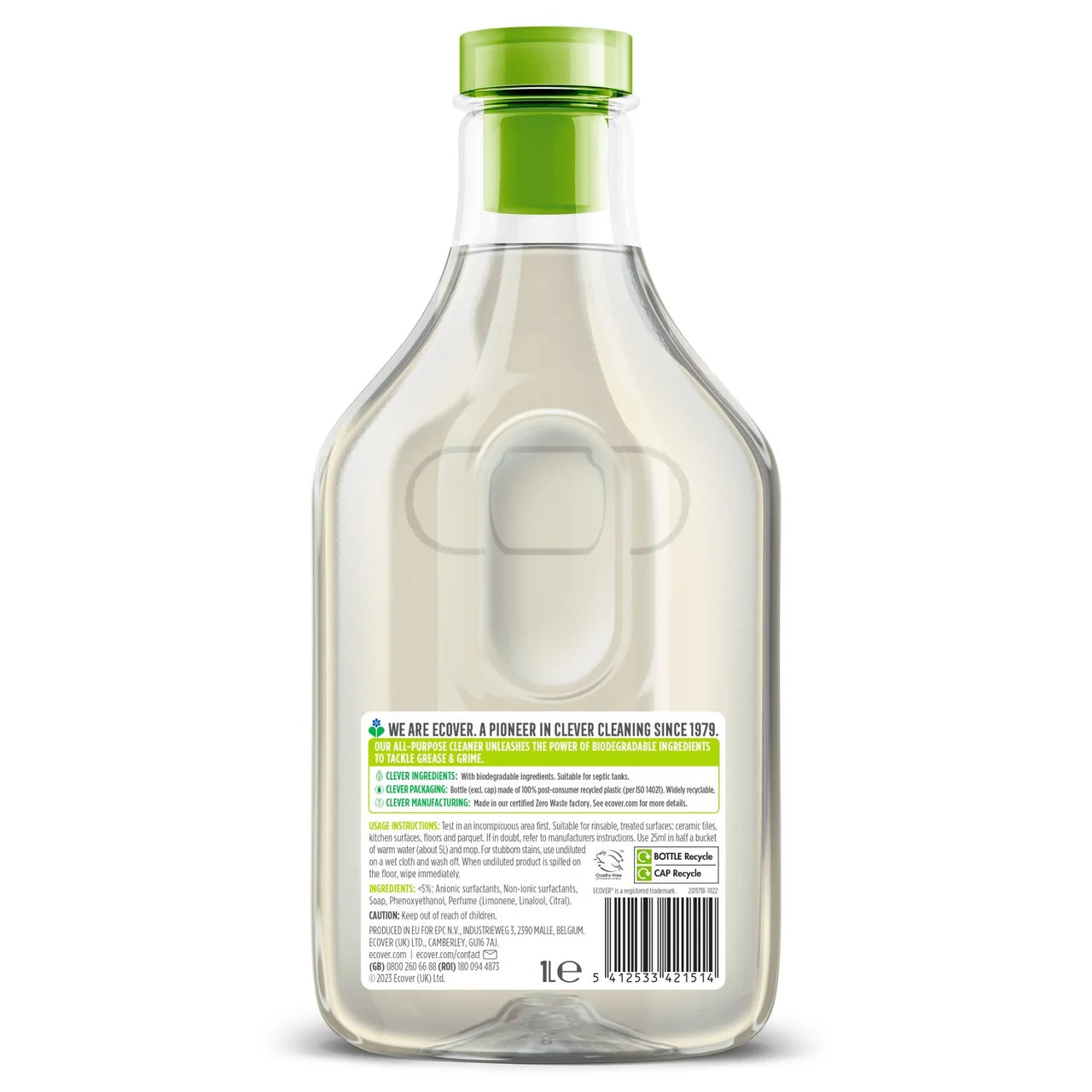 Ecover All Purpose Cleaner Lemongrass & Ginger 1L