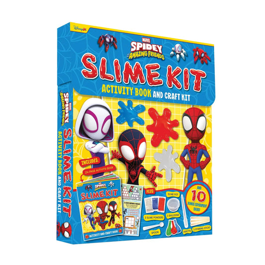 Marvel Spidey & his Amazing Friends Slime Kit Activity Book and Craft Kit