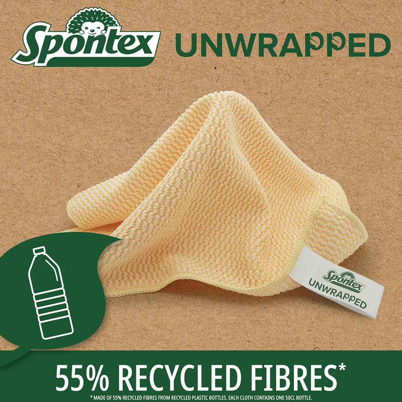 Spontex Microfibre Multi Purpose Cleaning Cloth