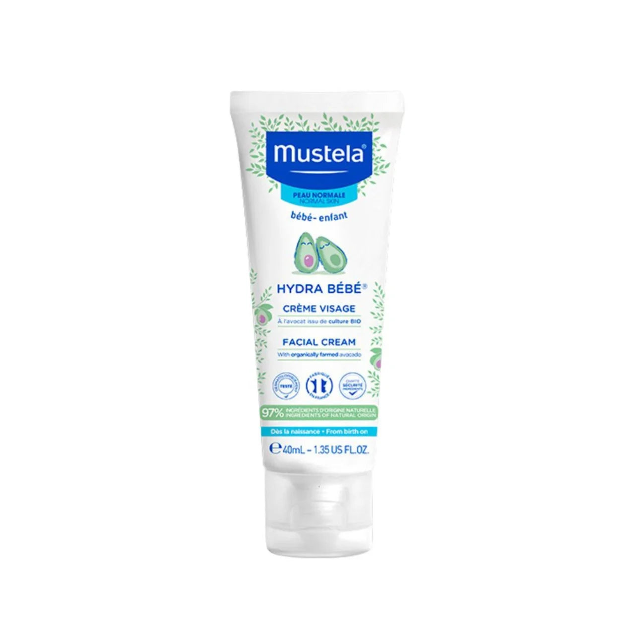 Mustela Hydra Baby Facial Cream 40ml