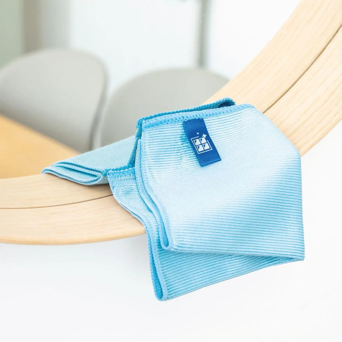 Addis Premium Multi-Purpose Microfibre Cleaning Cloth Set with room ID tags 5 per pack