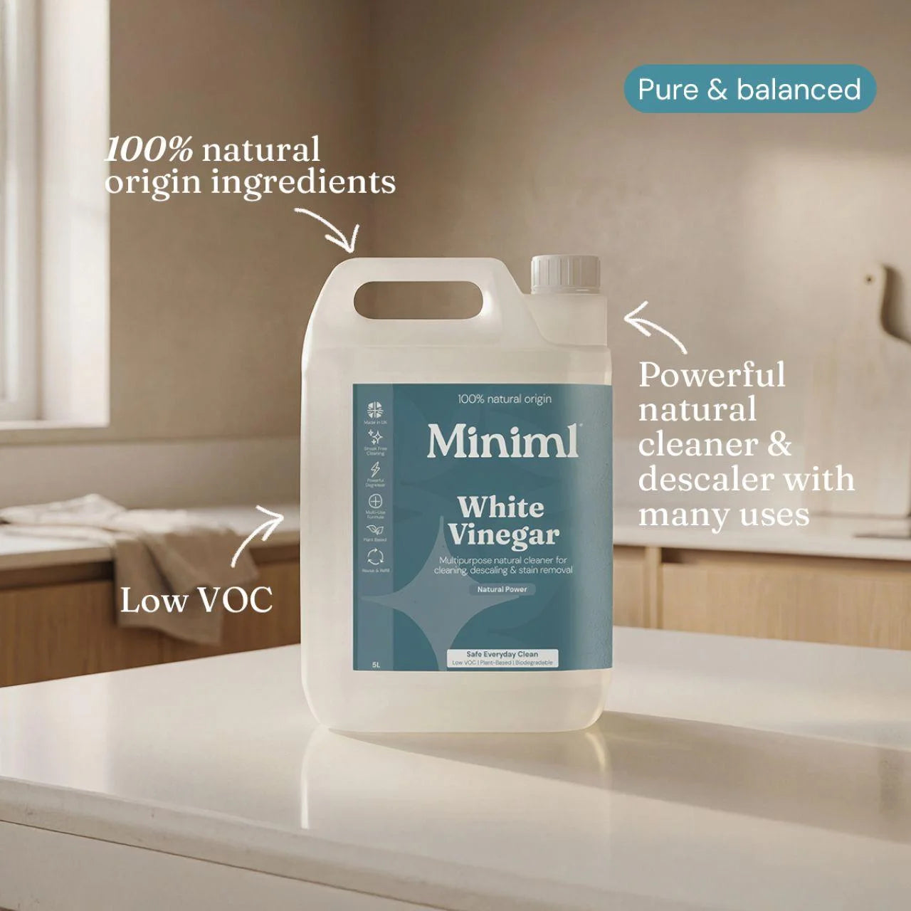 Miniml White Vinegar 5L