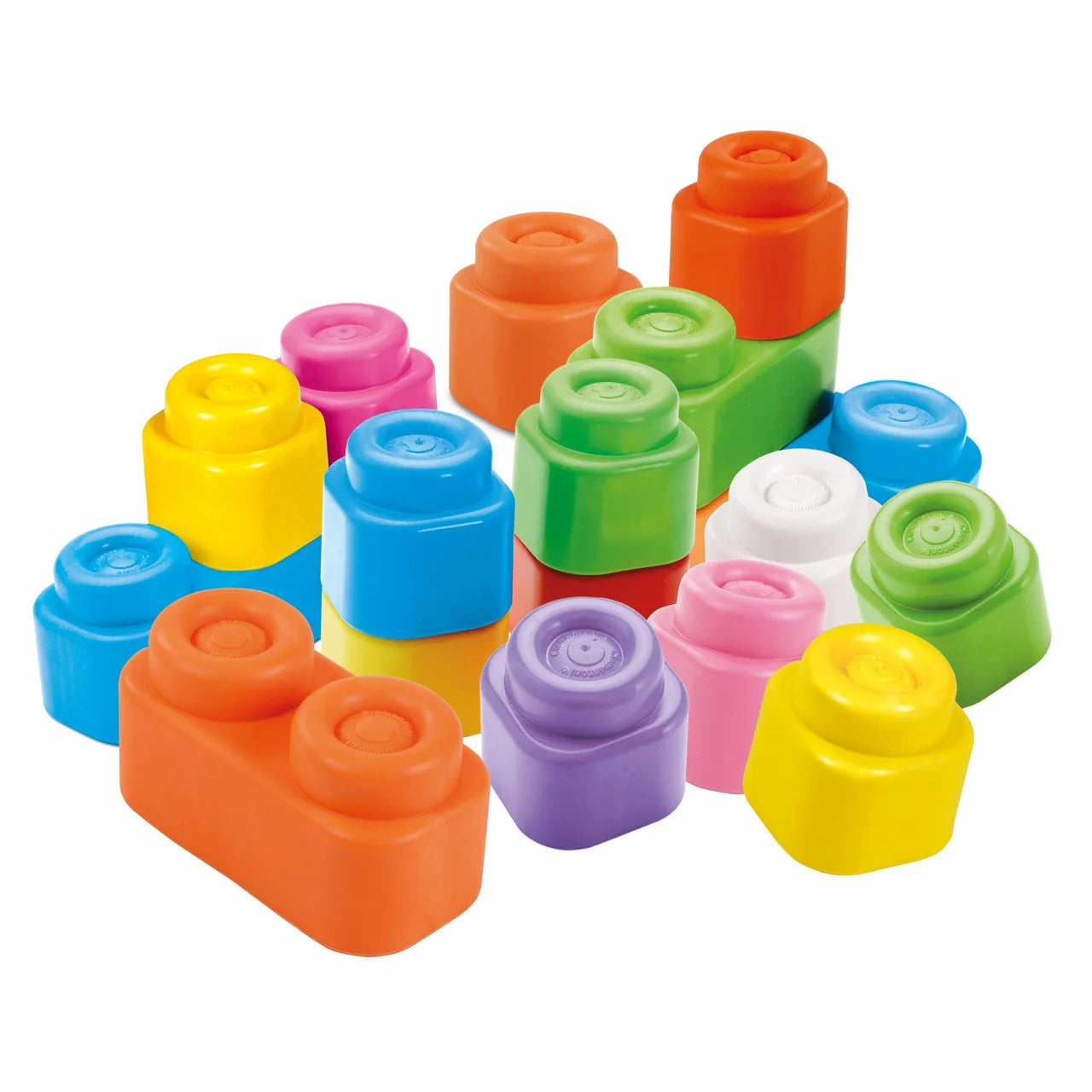 Clementoni Soft Clemmy Touch & Play Soft Blocks Bag 20 per pack