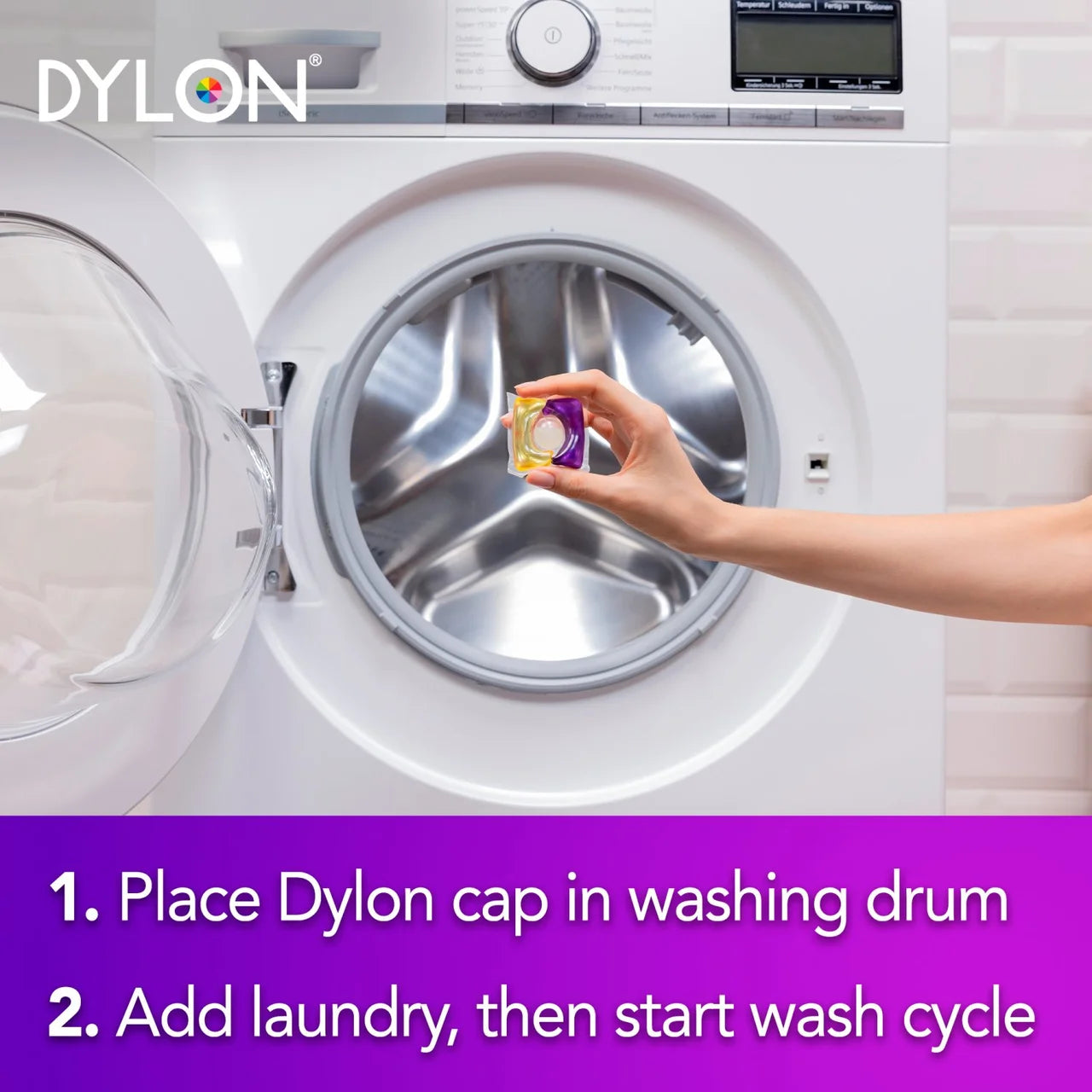 Dylon Detergent Caps Dark 40 per pack