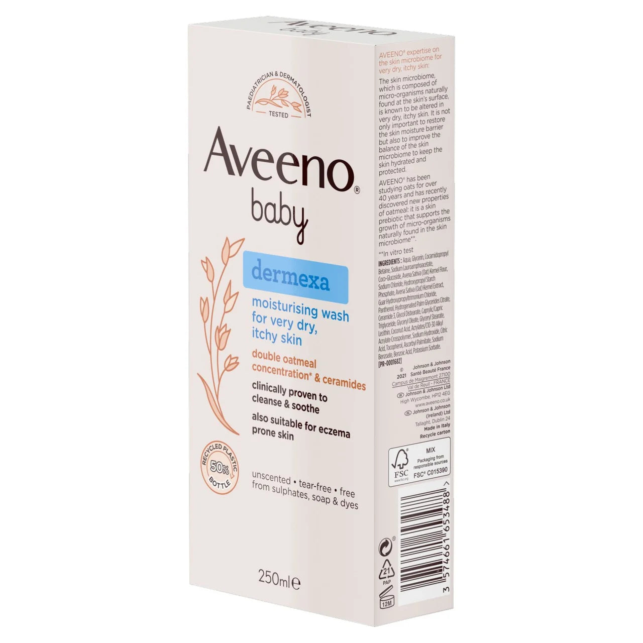 Aveeno Baby Dermexa Moisturising Wash 250ml