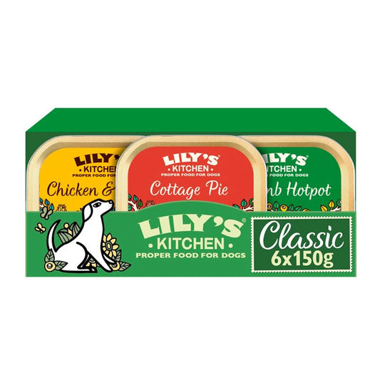 Lily's Kitchen Classic Dinners for Dogs Multipack 6x150g