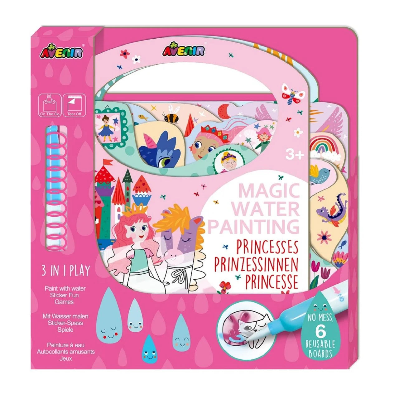 Avenir Magic Water Painting Princesses