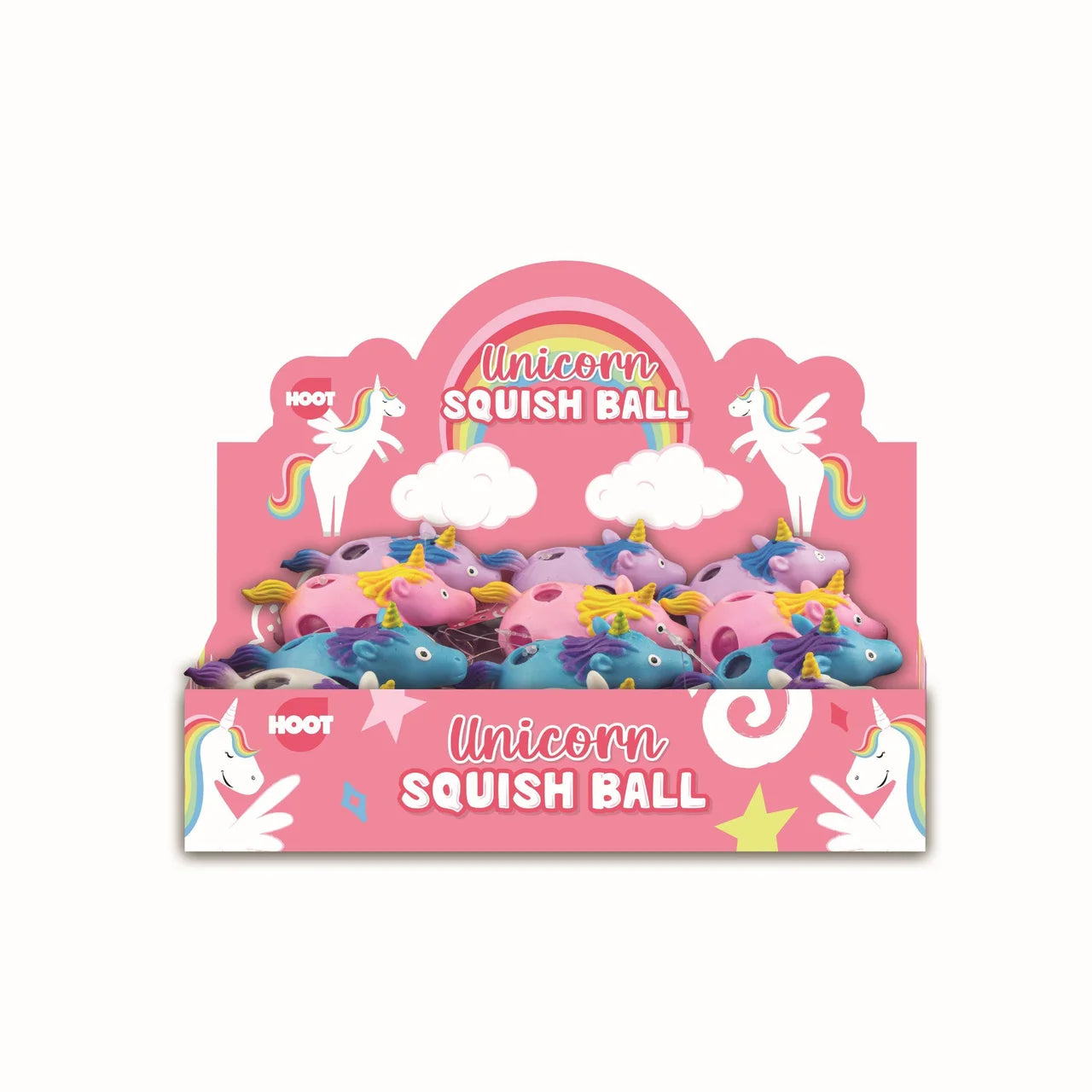 Hoot Squishy Crystal Bead Unicorn