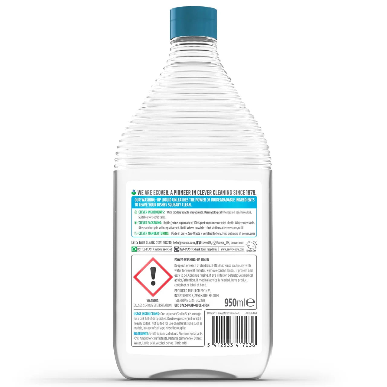Ecover Camomile & Clementine Washing Up Liquid 950ml