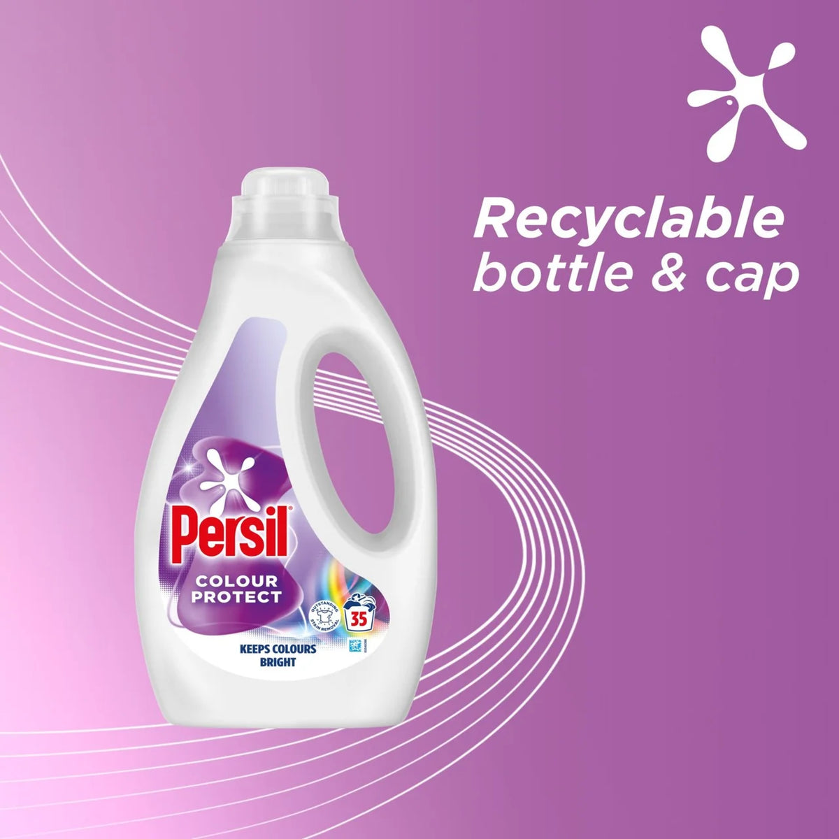 Persil Colour Protect Laundry Detergent Washing Liquid 35 Washes