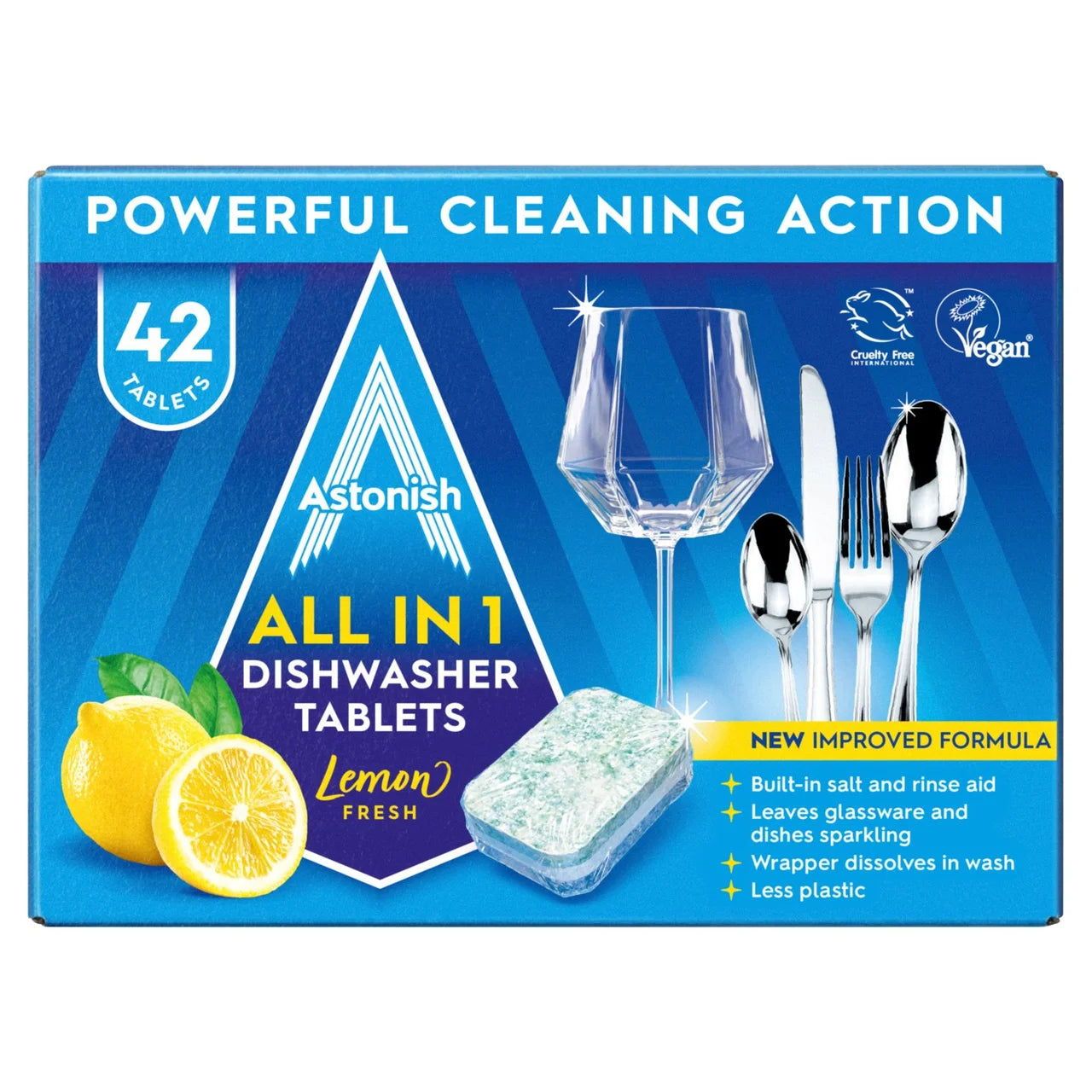 Astonish All in 1 Dishwasher Tablets 42 per pack