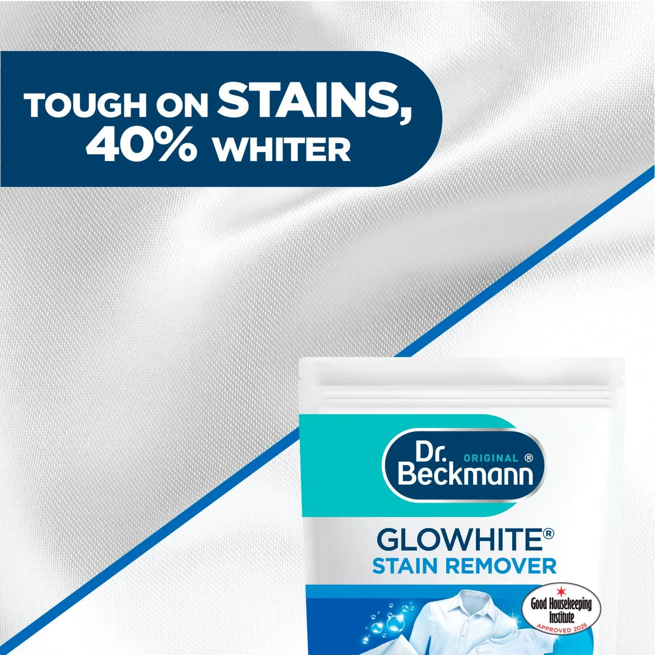 Dr. Beckmann Glowhite Whitening Booster Stain Remover 400g