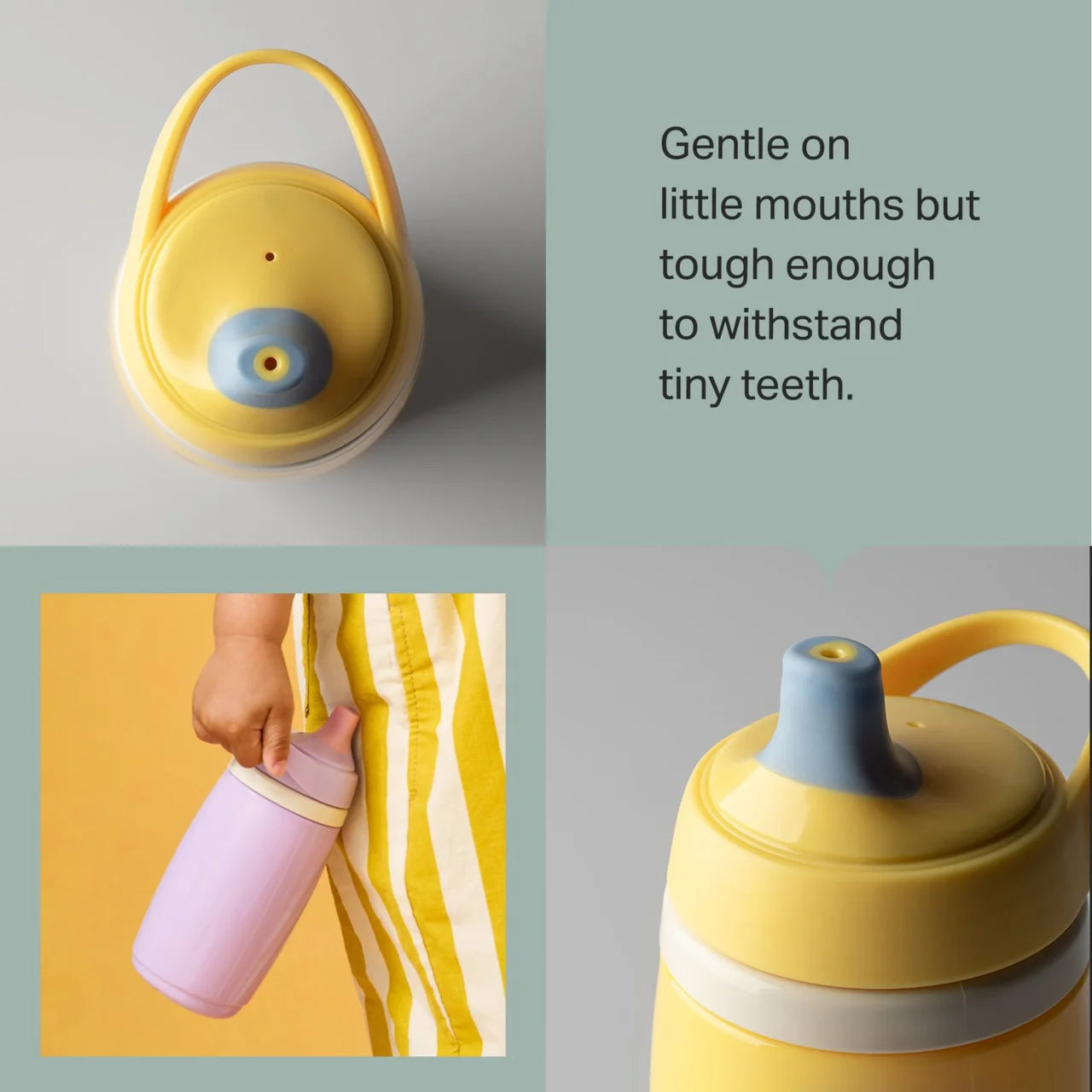 Tommee Tippee Insulated Active Spout Cip Blue/Yellow 2 per pack
