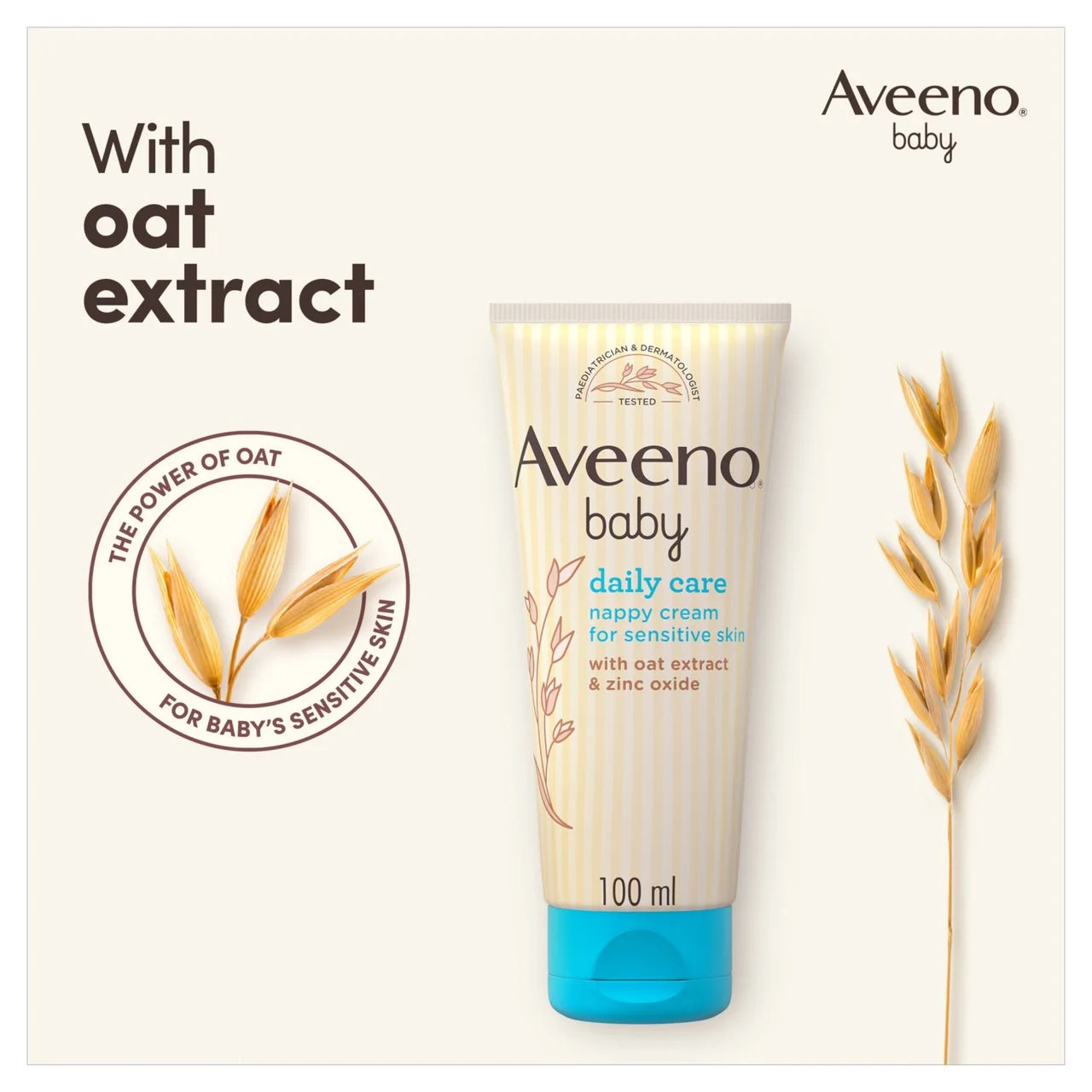 Aveeno Baby Nappy Cream 100ml