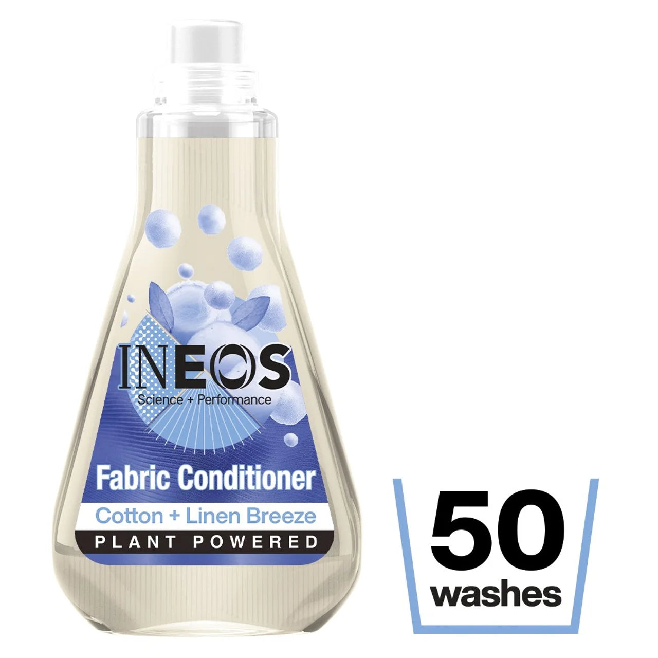 INEOS Fabric Conditioner Cotton + Linen Breeze 50 Washes 1000ml
