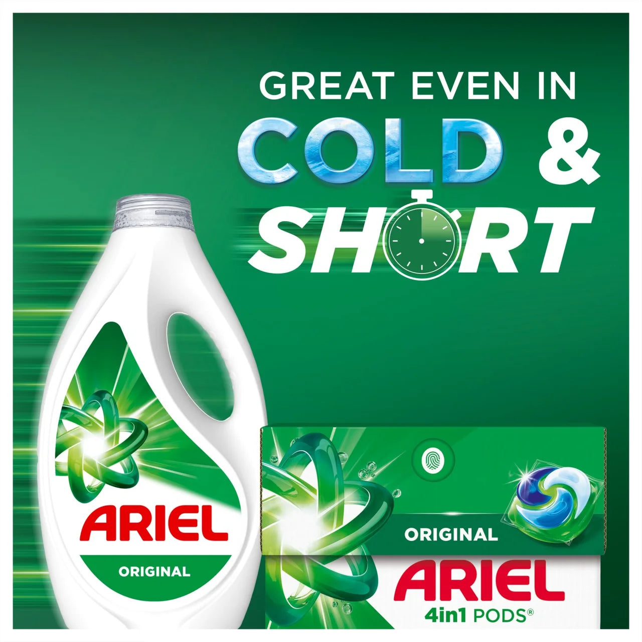 Ariel 4in1 Original Pods Washing Capsules 33 Washes