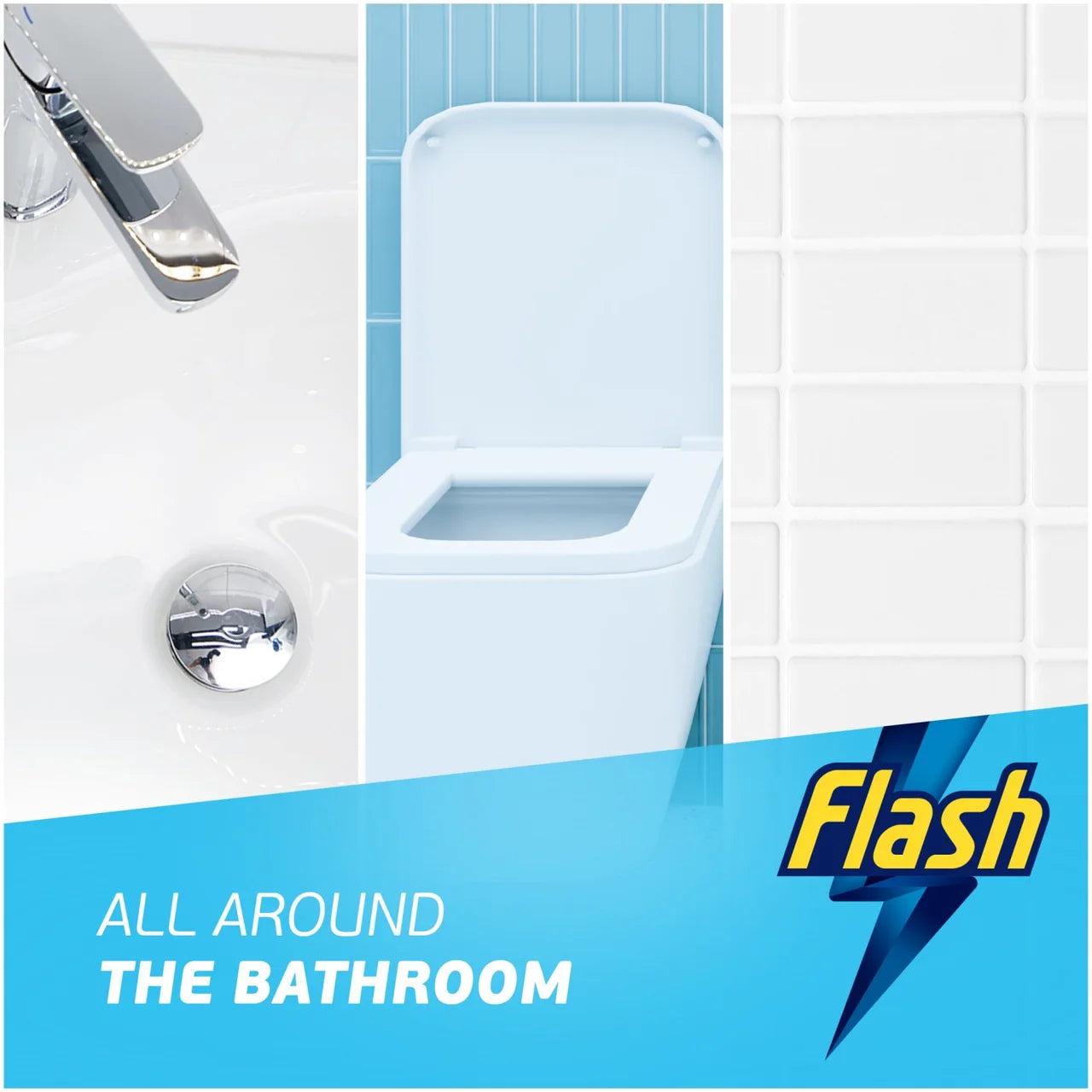 Flash Multipurpose Cleaning Spray With Bleach 800ml