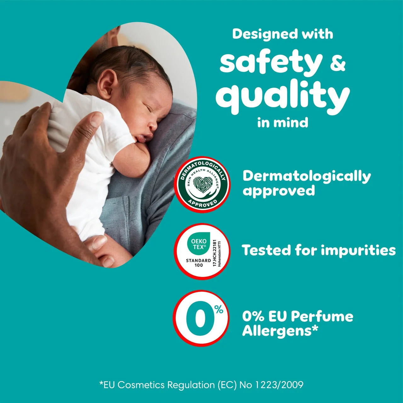 Pampers Baby-Dry Nappy Pants, Size 6 15kg+ Jumbo 54 per Pack