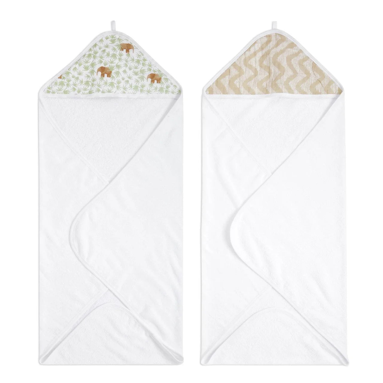 Aden+Anais essentials 2 pack hooded towel tanzania 2 per pack