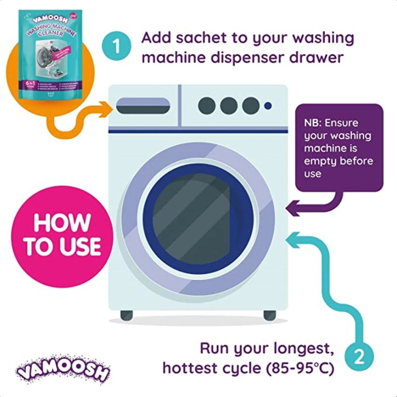 Vamoosh Washing Machine Cleaner 175g