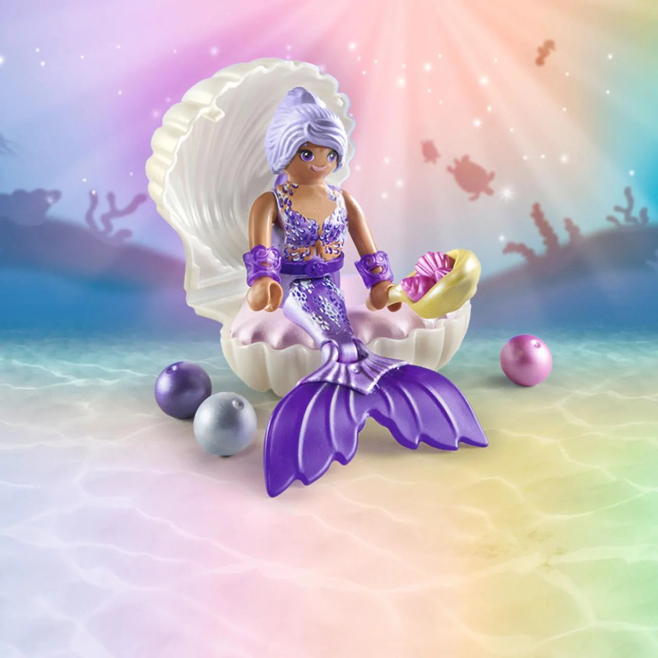 Playmobil 71502 Princess Magic, Mermaid with Pearl Seashell