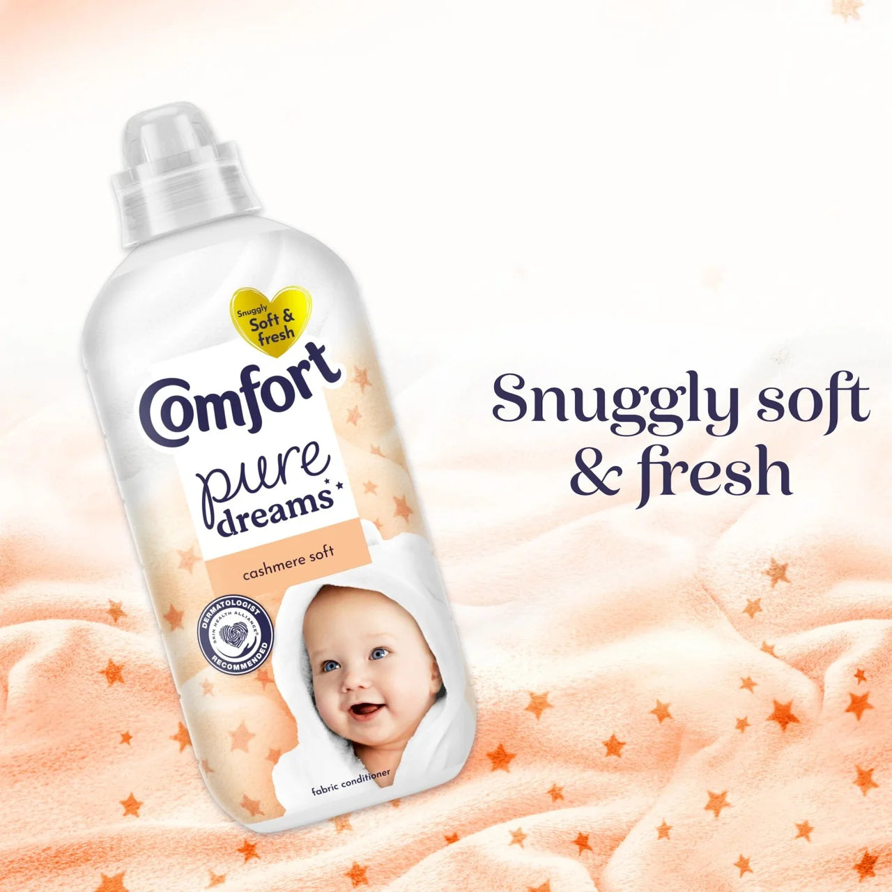 Comfort Pure Dreams Cashmere Soft Sensitive Fabric Conditioner 900ml