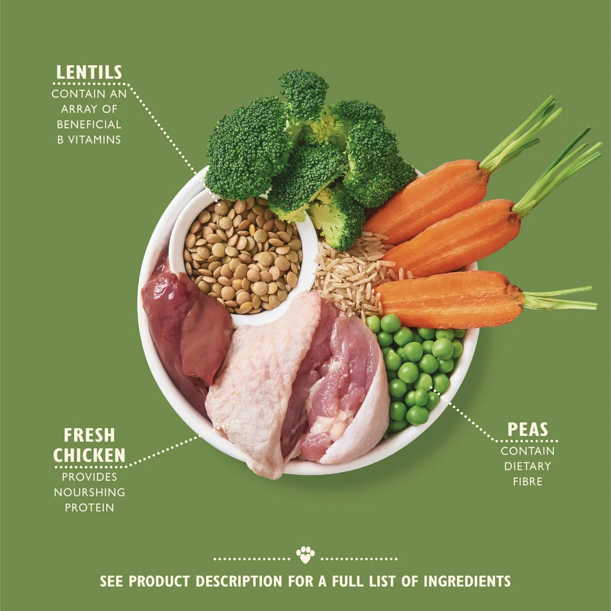 Lily's Kitchen Dog Organic Chicken Bake Adult Dry Food 7kg