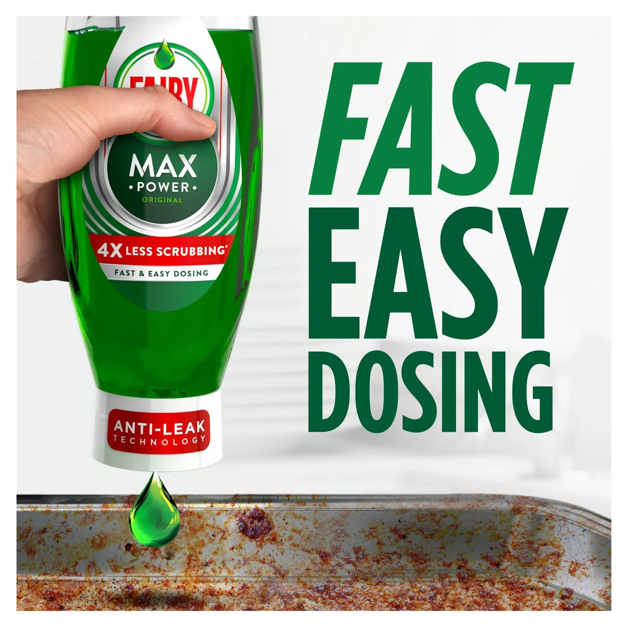 Fairy Max Power Washing Up Liquid Original 730ml
