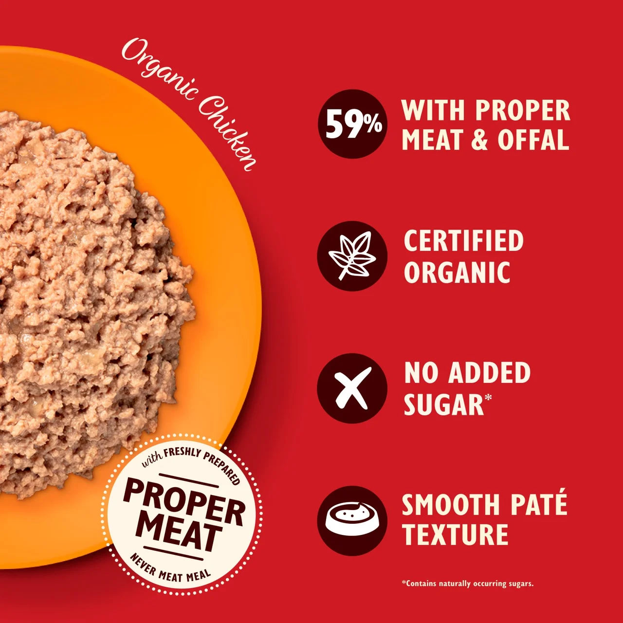 Lily's Kitchen Organic Chicken Dinner for Cats 85g