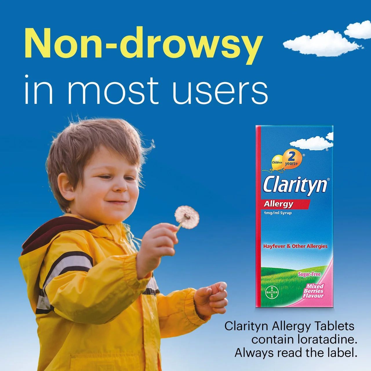 Clarityn Kids Allergy Syrup Mixed Berries 60ml