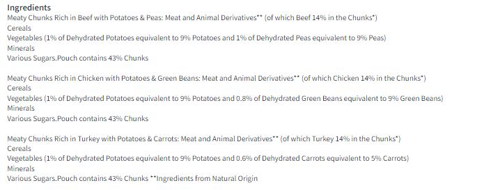 Winalot Sunday Dinner Mixed in Gravy Wet Dog Food 12x100g