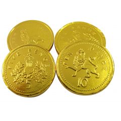 Gold Milk Chocolate Gold Coins 250g Bag