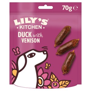 Lily's Kitchen Scrumptious Duck & Venison Sausages for Dogs