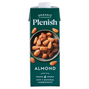 Plenish Organic Almond Unsweetened Drink Long Life