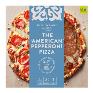 M&S The American Pepperoni Woodfired & Stonebaked Pizza