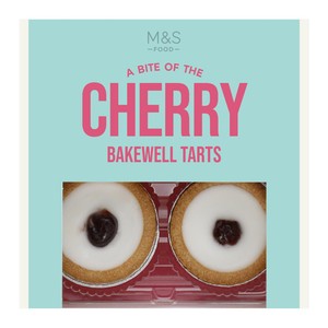 M&S Cherry Bakewell Tarts