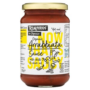 Realfoods by Organico Organic Arrabbiata Sauce