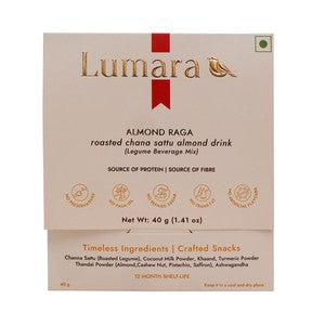 ALMOND RAGA roasted chana sattu almond drink
