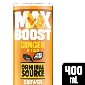 Original Source Max Boost Ginger and Yuzu Shower Gel